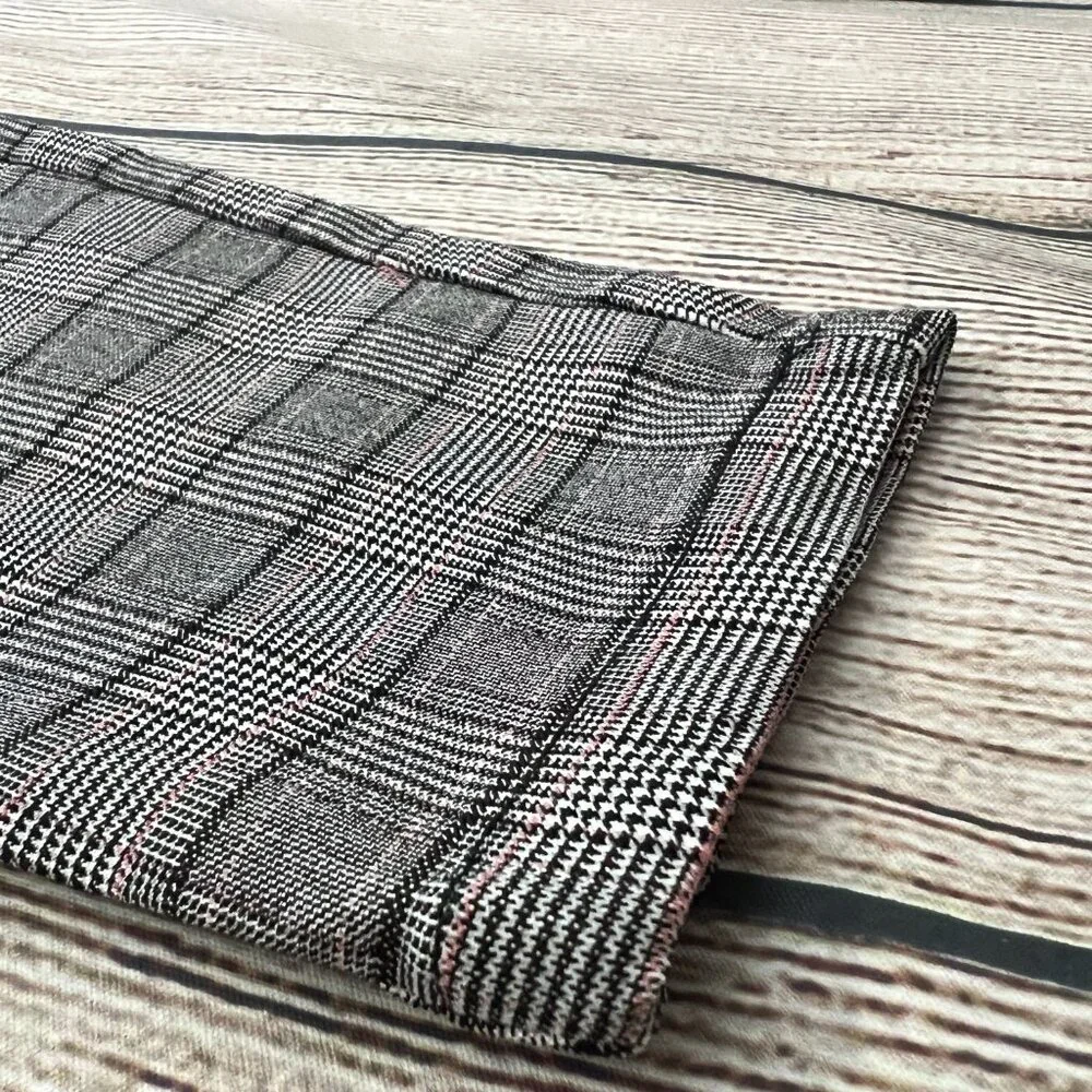 B1 -- NWT multi-color TOMMY HILFIGER stretch plaid flex pants women's size 2 $89 - Picture 5 of 8